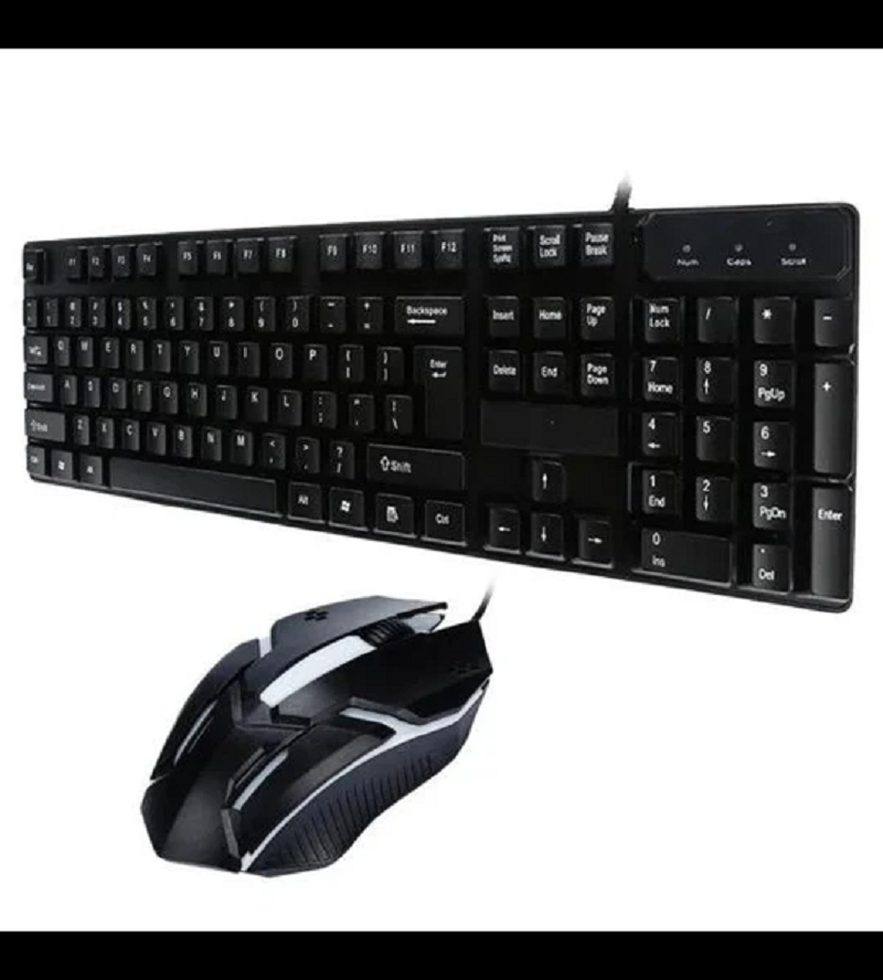 Miniatura 5 de Combo Teclado + Mouse Alambrico Cmk-188